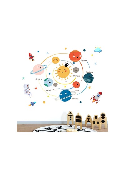 Gezegenler Duvar Stickerı, Çocuklar İçin Güvenli Ve Dayanıklı Duvar Çıkartmaları, Sevimli Güneş Sistemi Dekoru, Çıkarılabilir Uzay Temalı Oda Dekorasyonu Diğer Gezegenler Duvar Stickerı, Çocuklar İçin Güvenli Ve Dayanıklı Duvar Çıkartmaları, Sevimli Güneş Sistemi Dekoru, Çıkarılabilir Uzay Temalı Oda Dekorasyonu Diğer