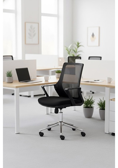 Ofisbazaar Alf Fileli Çalışma Koltuğu Ergonomik Şef Ve Toplantı Koltuğu Siyah Fileli Siyah Ofisbazaar Alf Fileli Çalışma Koltuğu Ergonomik Şef Ve Toplantı Koltuğu Siyah Fileli Siyah