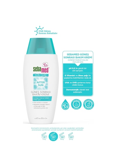 Sebamed Sun Care After Sun Nemlendirici Yatıştırıcı Serinletici Ve Rahatlatıcı Güneş Sonrası Balsam 150 Ml Sku: Smg8690010438805