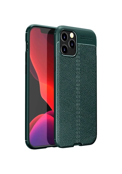 İphone 12 Pro Kılıf Auto Focus Kapak - Yeşil Diğer