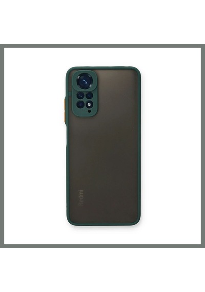 Mmb-trade Redmi Note 11 Kılıf Montreal Silikon Kapak - Yeşil Mmbz