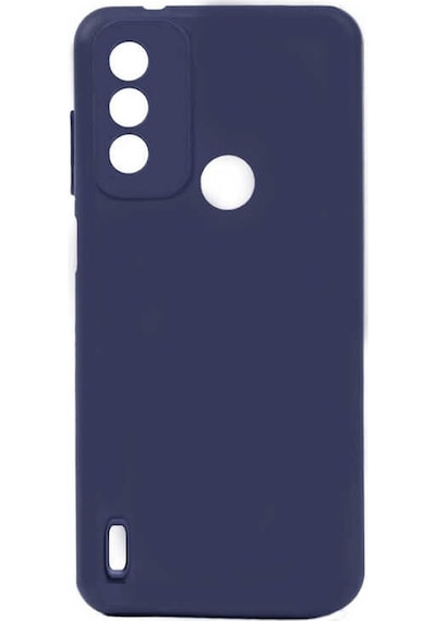 Noktaks - Tecno Uyumlu Tecno Spark 6 Go - Kılıf Mat Soft Esnek Biye Silikon - Siyah
