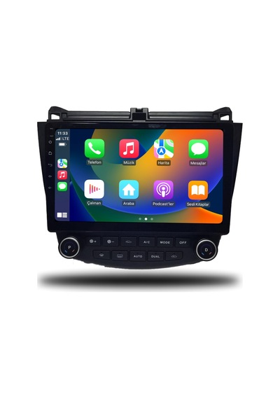 Redhat Honda Accord Android Carplay Multimedya 2003-2007 2gb Ram + 32gb Hafıza + 4 Çekirdek