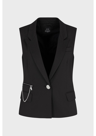 Armani Exchange Bayan Yelek Xw000435 Af12749 Uc001 Siyah Siyah