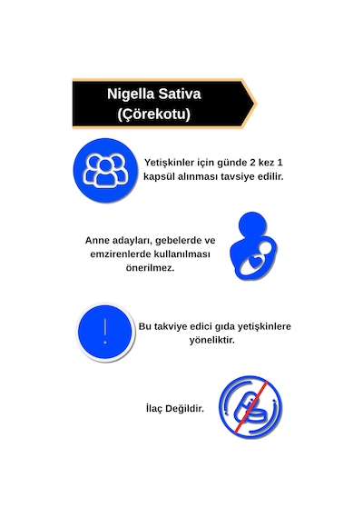 Afye Çörek Otu 600Mg 60 Kapsül Nigella Sativa Çörekotu