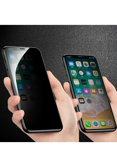 Apple Uyumlu   iPhone 11 Pro Anti-Dust Mat Privacy Hayalet Cam Ekran Koruyucu