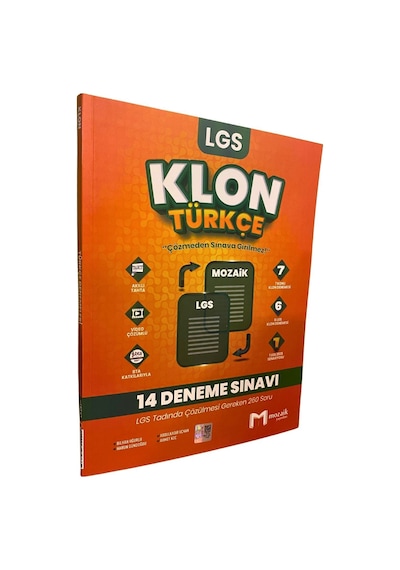 Mozaik Yayınları 8.sınıf Türkçe Klon Deneme