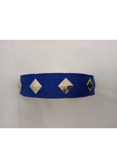 Kozaklı 10464 Süslü Köpek Tasması Lacivert 70 x 4 CM