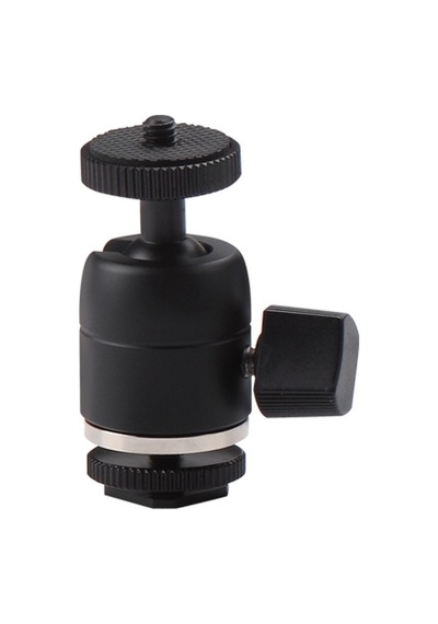 Camten Mh-02A Flaş Kızağı Için Mini Ball Head