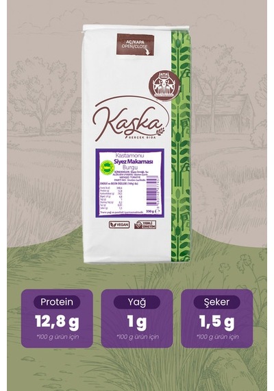Kaşka Siyez Makarna Burgu 350 G
