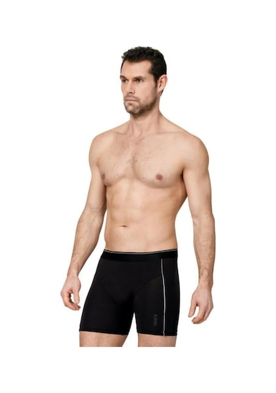 Erkek Modal Pamuk Boxer Biyeli -197 Siyah