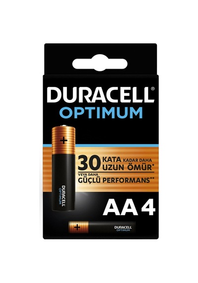 Buradabulabilirsin Duracell Optimum Alkalin Pil Aa 4'' Lü Paket Nl