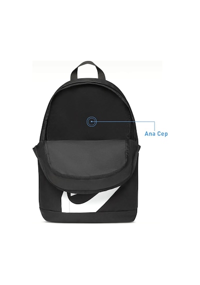 Nike Elemental Okul Sırt Çantası 21 Litre Siyah