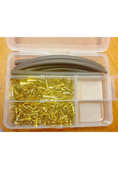 Maasco 160 Adet İzolesiz Yuvarlak Tip Dıs I Ve Erkek Terminal Set
