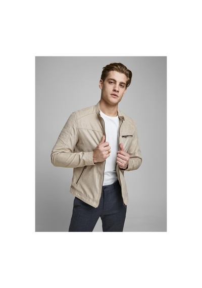 Jack & Jones Erkek Jjerocky Jacket Noos Ekru