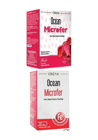 Ocean Microfer Damla 30 Ml + Ocean Microfer 30 Tablet Aile Paketi