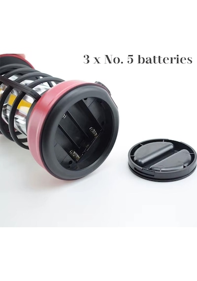 Madfox Vintage Glamping Kamp Lambası 1200mah 18650 300 Lümen Green Çok Renkli