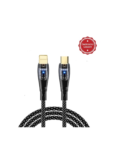Schitec 6a 20w Type-c To Lightning 1m Hızlışarjkablo Siyah Yk255s
