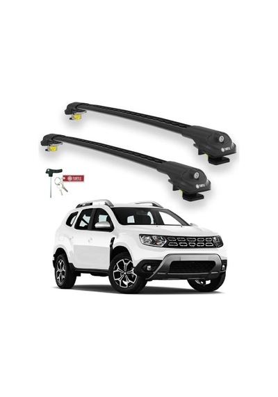 Turtle Dacia Duster Hm 2018-2022 Ara Atkı Air1 Siyah