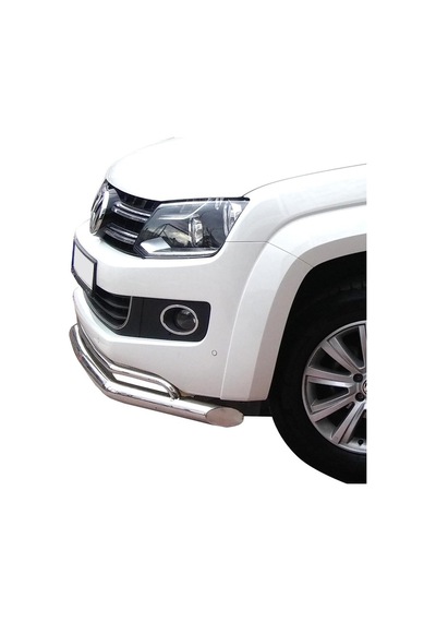 Volkswagen Amarok Ön Krom Koruma Bıyık Paslanmaz  Çelik