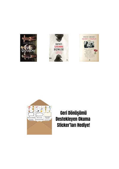 Toplu Oyunlar Ciltli + Hayatı Savunma Biçimleri + Halim'e İthaflar + Okuma Sticker'ları