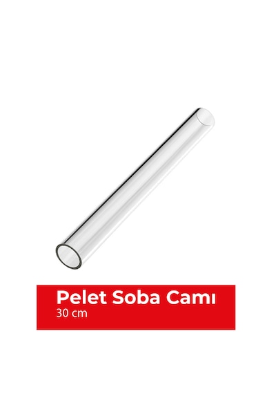 Pelet Soba Camı 30 Cm