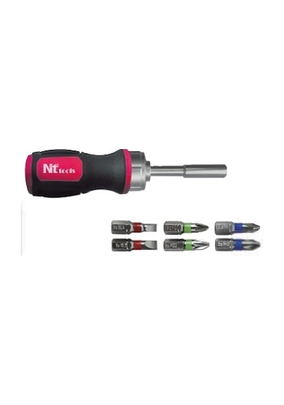 Nttools Ncbmt6 Manyetik Bits Tutucu Tornavida 6 Bitsli
