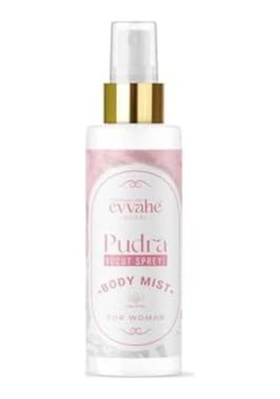 Doğal Pudra, Vücut Spreyi, 100ml