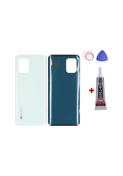 Xiaomi Mi 10 Lite 5g Mavi Arka Kapak Batarya Kapağı Pil Kapağı Yapışkan Ve Sökme Aparatıyla Beraber Full Set Mavi