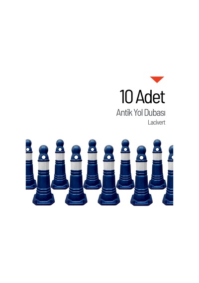 10'lu Antik Yol Dubası Seti Lacivert-3739