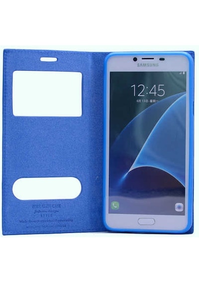 Galaxy Uyumlu C7 Kılıf Elite Kapaklı Kılıf 001