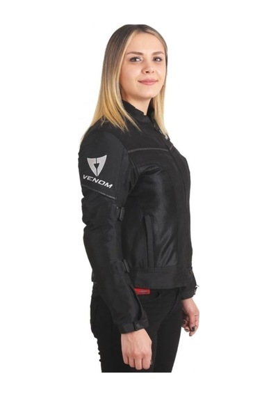 Venom Dynamıc Pro Siyah Kadın 4 Mevsim Motosiklet Montu Venom Dynamıc Pro Siyah Kadın 4 Mevsim Motosiklet Montu
