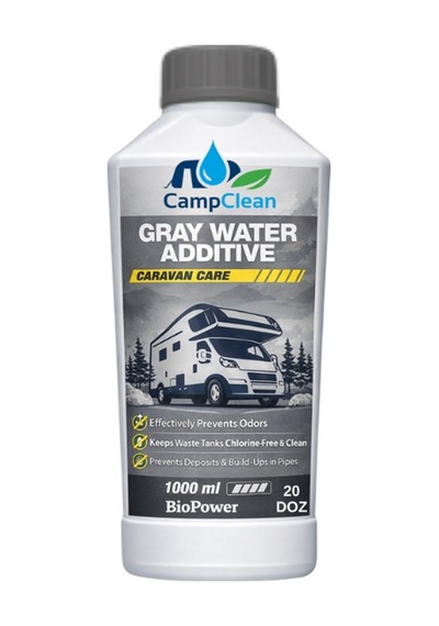 Camp Clean Gri Tank Temizleyici Ve Koku Gideri 1l