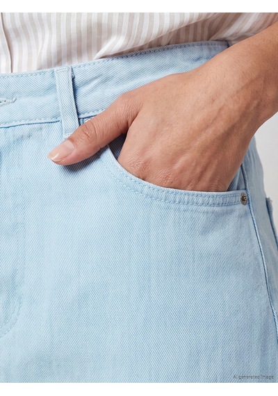 Lcw Vision Mavi Regular Fit Mini Jean Etek