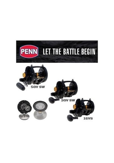 Penn Squall Lever Drag-2 16Vs Çıkrık Makine