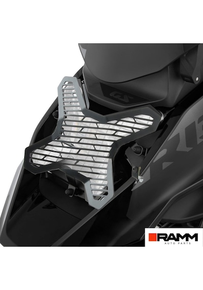 Bmw Motorrad 1300 Gs Alüminyum Far Koruması - Siyah