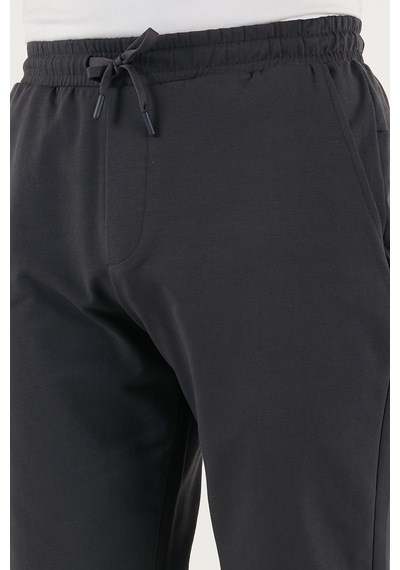 Buratti Pamuklu Regular Fit Normal Bel Belden Bağlamalı Erkek Short 5908021 Antrasit