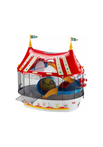 Ferplast Circus Fun Hamster Kafesi Siyah 49x34x42cm
