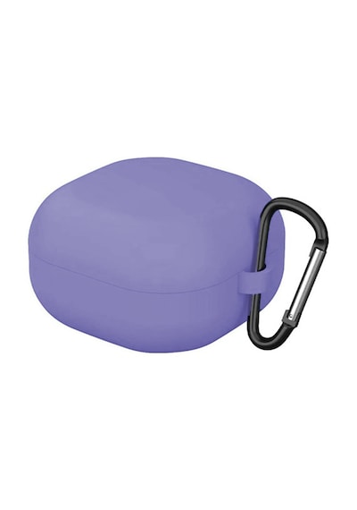 Forzacase Samsung Galaxy Buds 4 / 4 Pro İle Uyumlu Anahtar Askılıklı Bluetooth Kulaklık Kılıfı - Fc1216 Lila