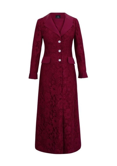 Senna Alıcıa Dress Bordo Bordo