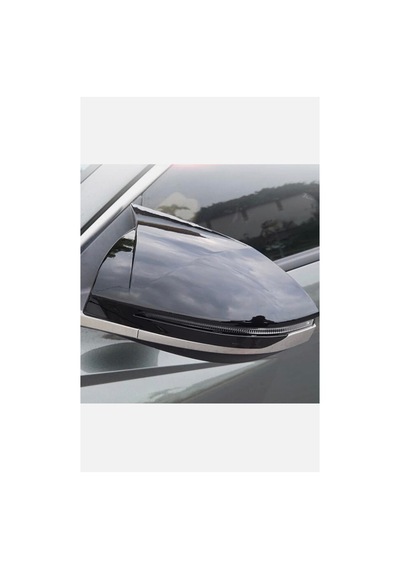 Hyundai Tucson 2021-2023 Uyumlu Sinyalli Yarasa Ayna Kapağı Pianoblack İthal Abs Plastik A+ Kalite