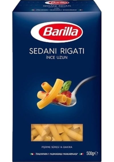 12'li Barilla İnce Uzun Makarna 500 Gr.