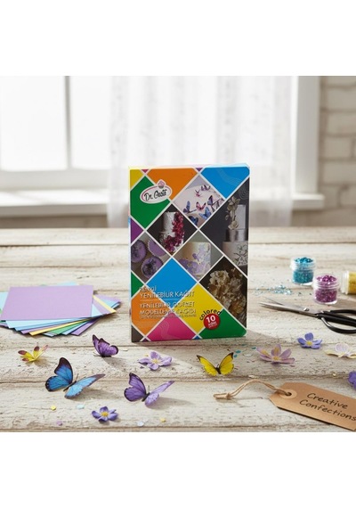 Çiçek Modelleme Renkli 10lu - 03 Wafer Paper