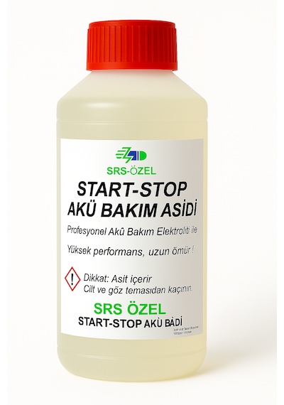 Agm Akü Bakım Asidi, Start-stop Akü, Akü Canlandırma, Akü Bakım Sıvısı