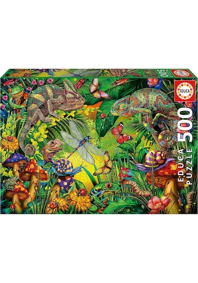 Educa 500 Parça Renkli Orman Puzzle - 19551 - Colourful Forest