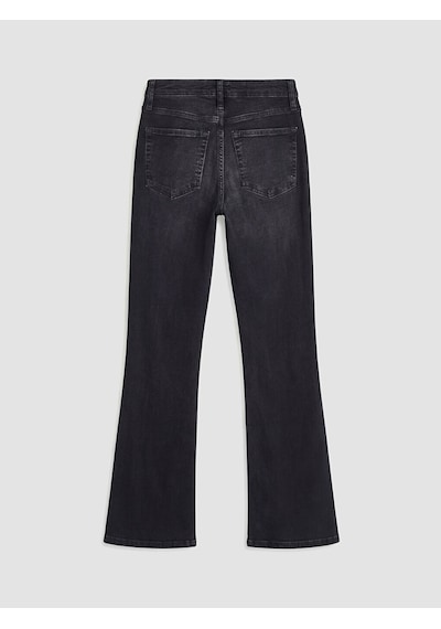Lcw Jeans Siyah Flare Kadın Jean Pantolon