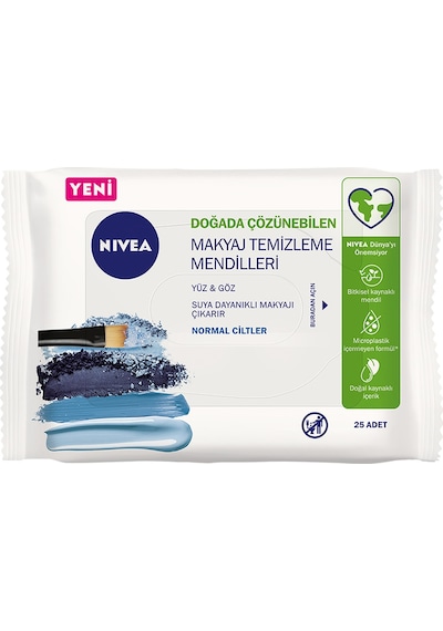 Nivea 3'ü 1 Arada Makyaj Temizleme Mendilleri Normal Ciltler 25'li