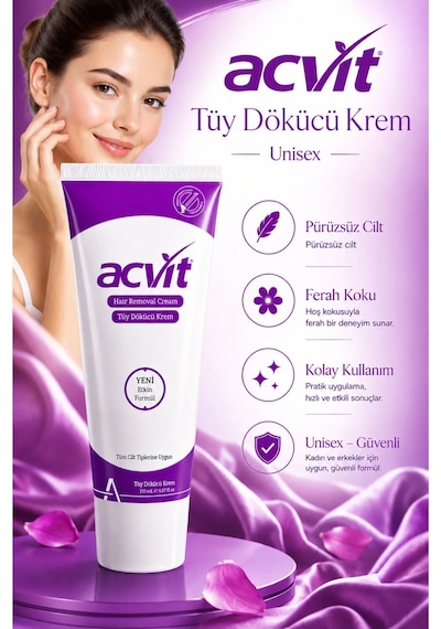 Acvit Tüy Dökücü Krem 150 ML