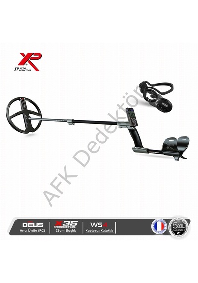 Xp Deus Rc Ana Üniteli 28 Cm X35 Başlıklı Ws4 Kablosuz Kulaklıklı Metal Dedektörü