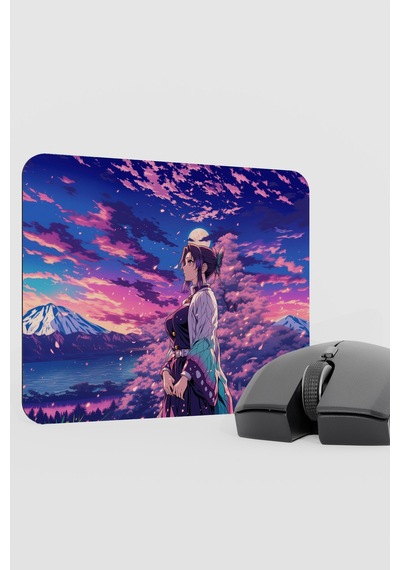 Kimetsu No Yaiba Anime V2 - 22x18 Gaming Kauçuk Kaymaz Taban Mouse Pad Fare Altlığı